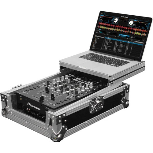 Odyssey Innovative Designs FZGS10MX1 Flight Zone Series Low Profile Glide Style Case for a 10" DJ Mixer (Open Box)