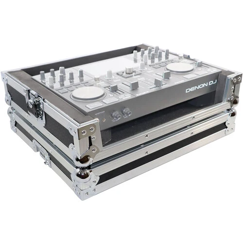 ProX ATA-Style Flight Case for Denon Prime Go Digital Controller (All Black)