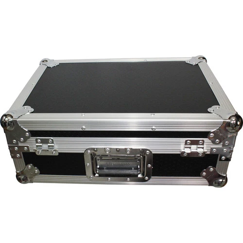 ProX Universal 12" Large-Format DJ Mixer Flight Case (Sliver-Black)