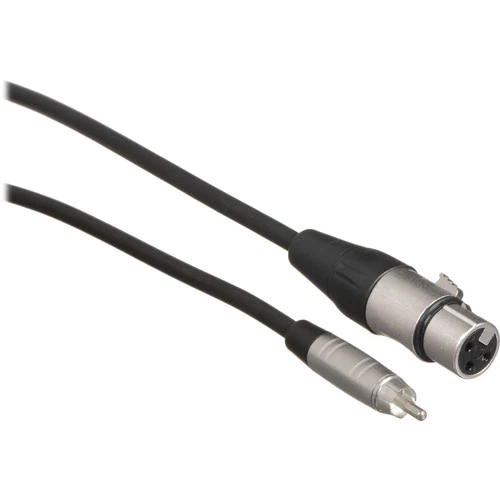 Hosa Technology HXR-015 Unbalanced 3-Pin XLR Female to RCA Male Audio Cable (15')