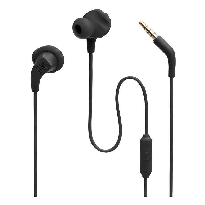 JBL Endurance Run 2 Wired In-Ear Sports Earphones (Black)