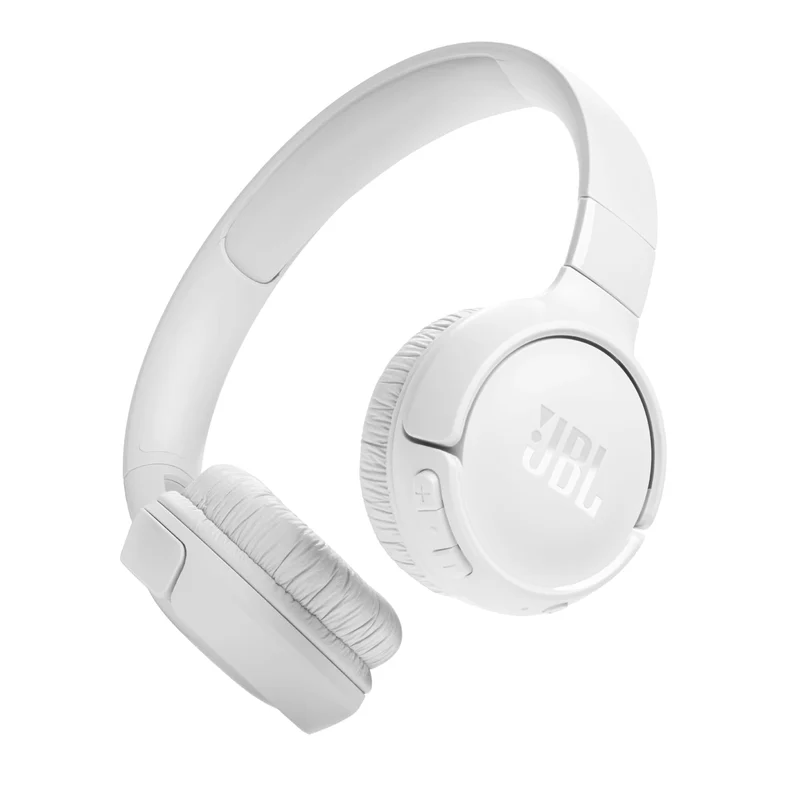 JBL Tune 520BT Wireless On-Ear Headphones (White)