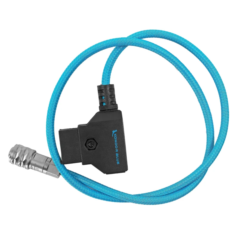 Kondor Blue D-Tap to BMPCC 4K/6K Pro Power Cable for Blackmagic (Kondor Blue)(20")