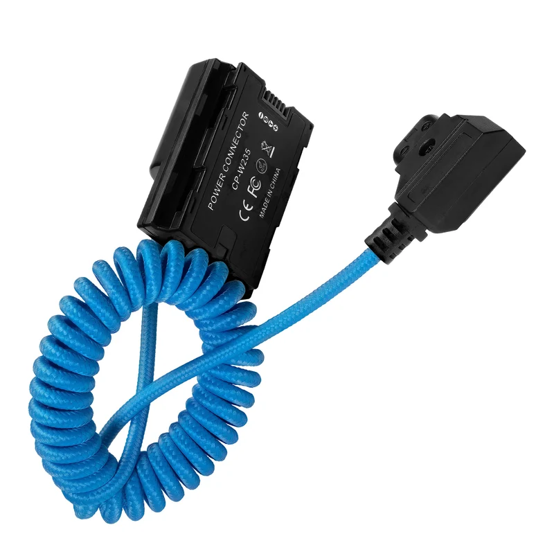 Kondor Blue D-Tap to FUJIFILM NP-W235 Dummy Battery Cable (Kondor Blue)