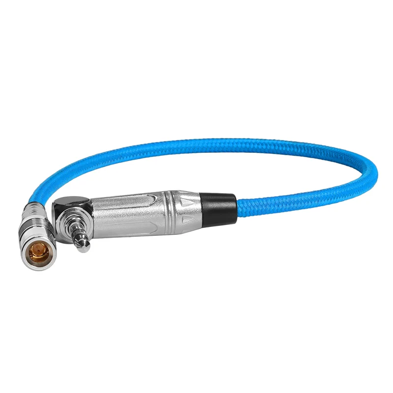 Kondor Blue 10" DIN 1.0/2.3 to 3.5mm Time Code Cable for R5C Tentacle Sync