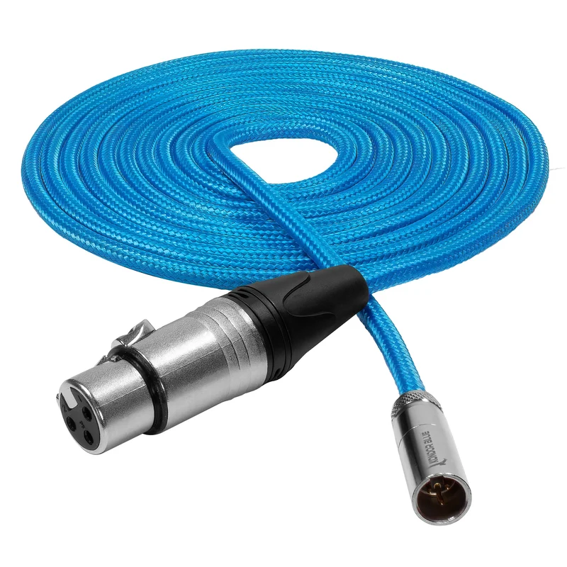 Kondor Blue Mini XLR to XLR for BMPCC 6K Pro/C70 Camera (Kondor Blue)(10')