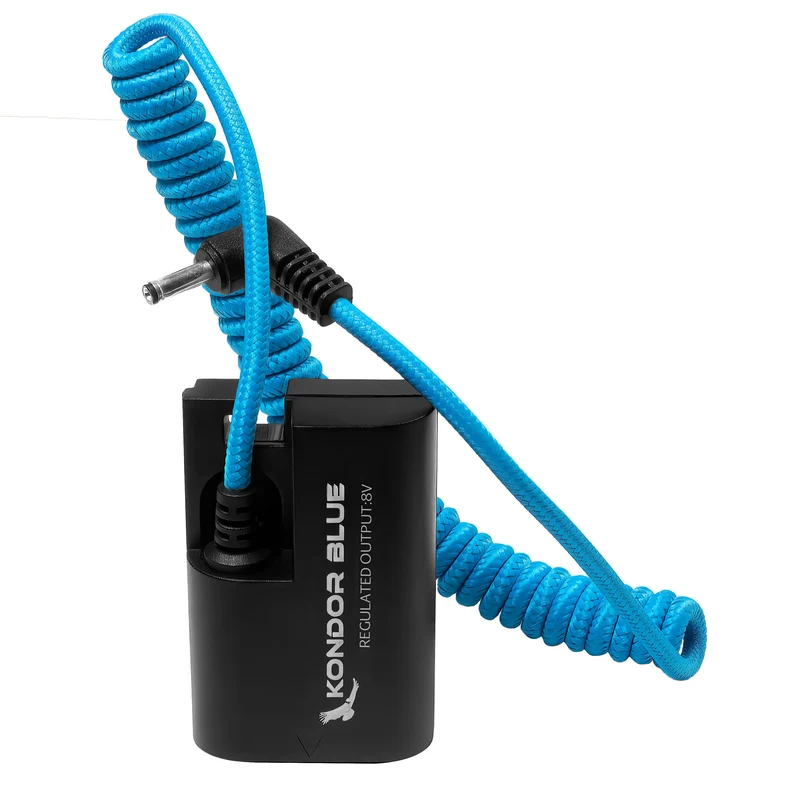 Kondor Blue DC 1.35/3.5 to CANON LPE6 Dummy Battery Cable