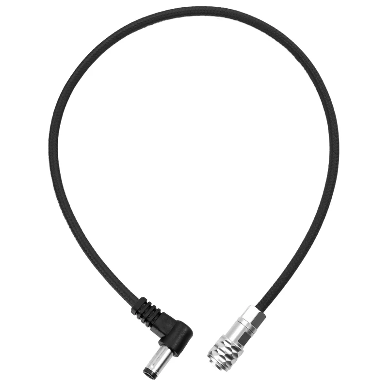 Kondor Blue 14" Male DC 5.5/2.5 to BMPCC 4K/6K Pro Power Cable (Raven Black)