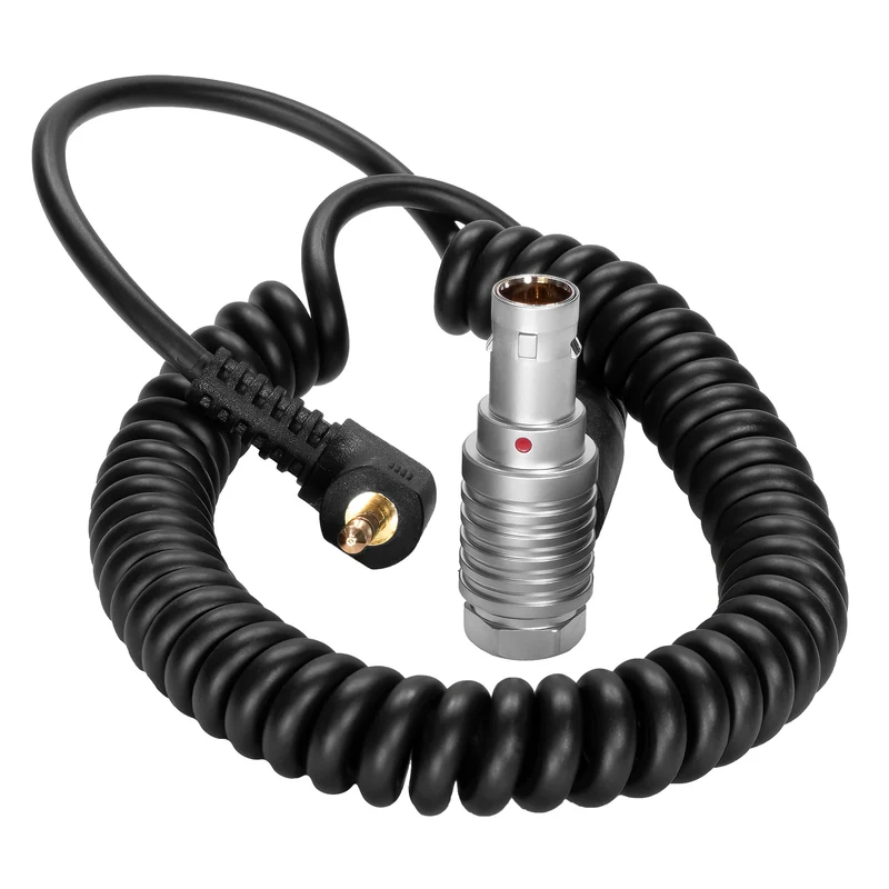 Kondor Blue 12-24" RED Komodo X/V Raptor EXT to 2.5mm Remote Trigger Run Stop Coiled Cable