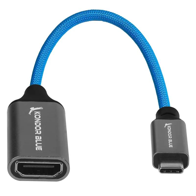 Kondor Blue USB C to Female HDMI (Kondor Blue)