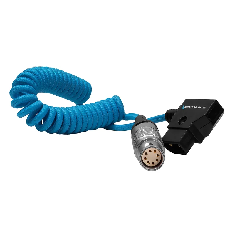 Kondor Blue D-Tap to ARRI Alexa Mini Coiled Power Cable