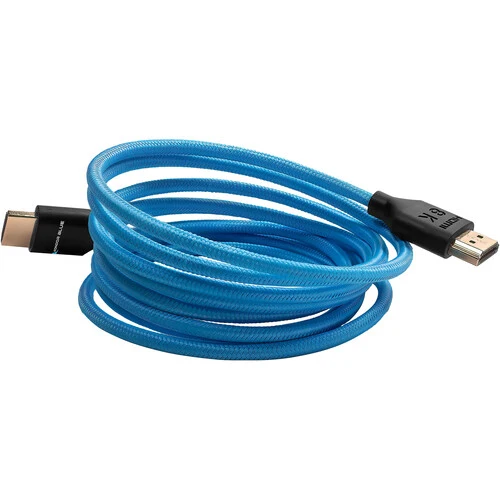 Kondor Blue 7FT 4K HDMI 2.0 BRAIDED BLUE CABLE (Kondor Blue)(7 Feet)
