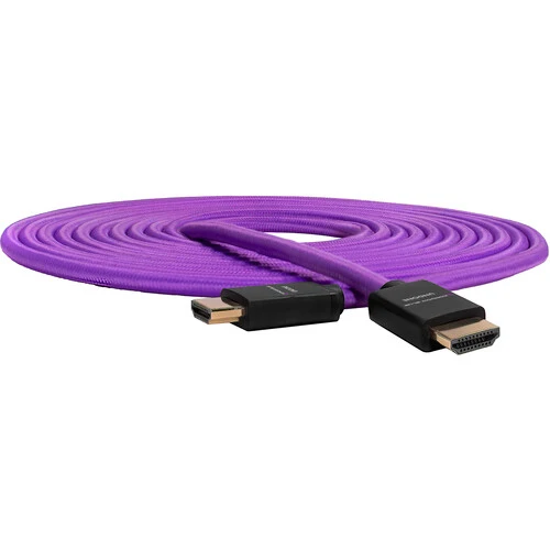 Kondor Blue Gerald Undone 15 FT Full HDMI Cable 4K 30HZ (Purple)