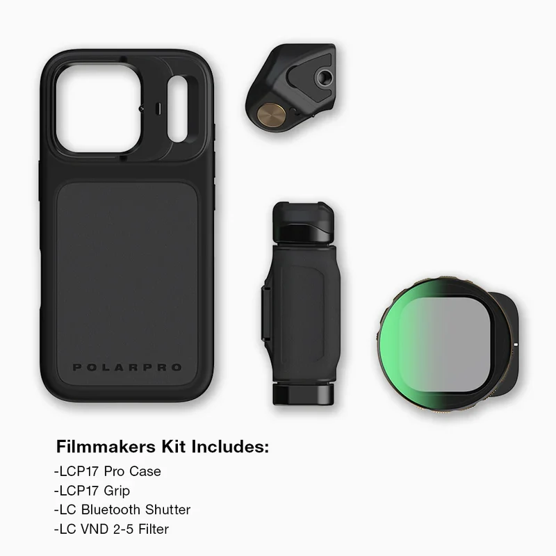 PolarPro LiteChaser 17 Case for iPhone 17 Pro Max (Filmmaker kit)