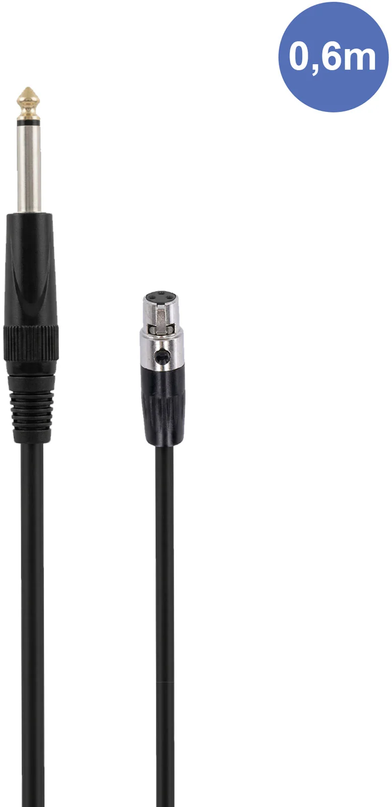 AUDIOCAB 451 Jack vers Mini XLR femelle 3 broches