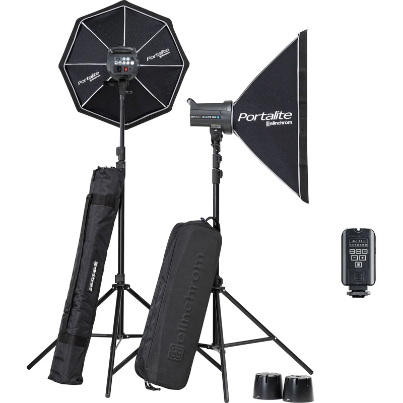 Elinchrom D-Lite RX 4/4 Softbox To Go Kit - Open Box