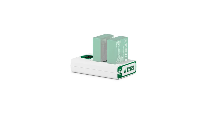 Tilta Battery Charger for NP-W126S (2 Channel) - Ash Green