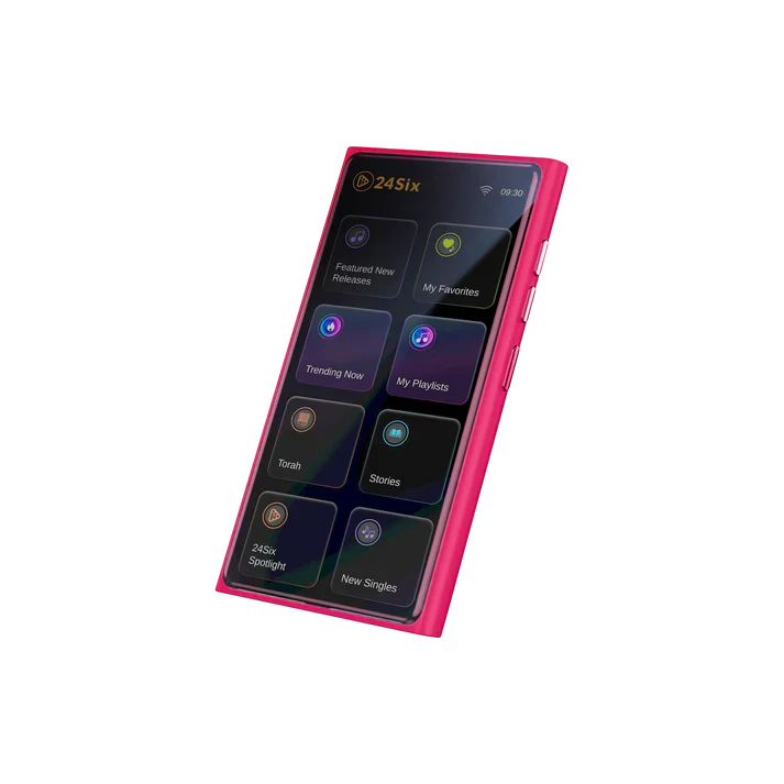 24Six Solo4 Mp3 Player - Pink