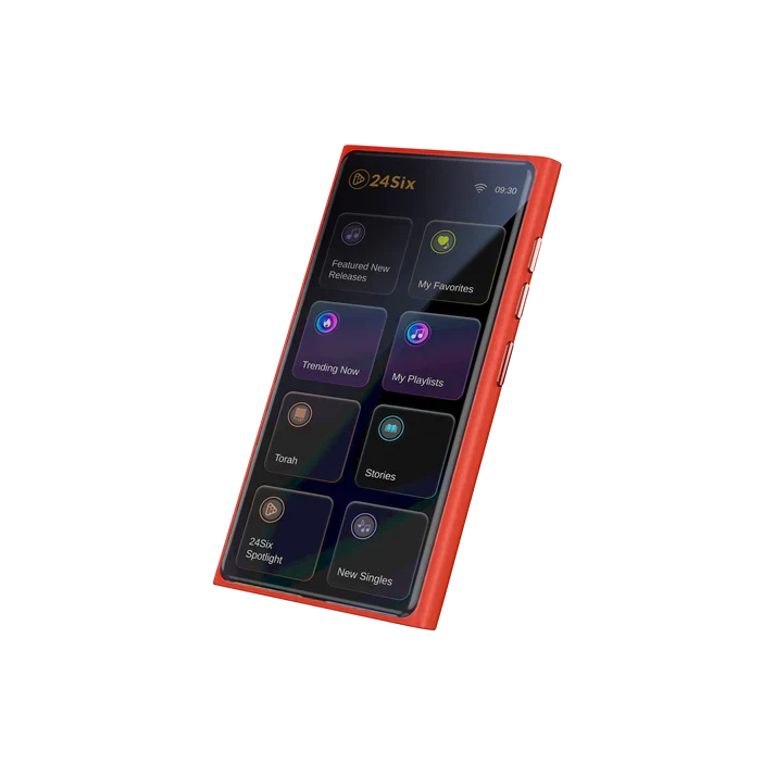 24Six Solo4 Mp3 Player - Red