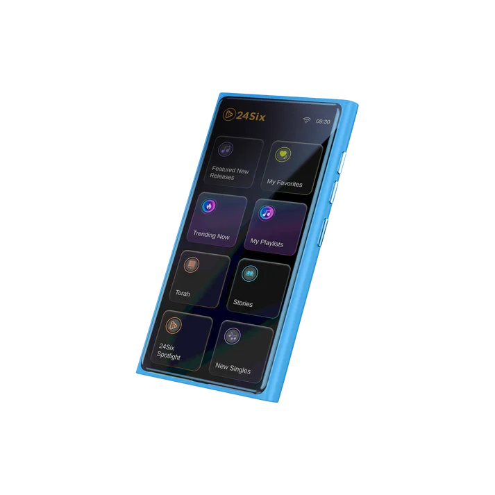 24Six Solo4 Mp3 Player - Blue