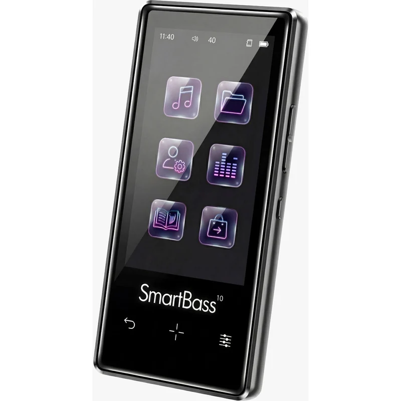 Samvix Smartbass 10 Touchscreen 16GB MP3 Player (Black)