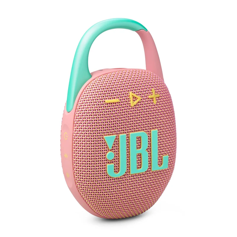 JBL Clip 5 Portable Waterproof Wireless Speaker (Pink)