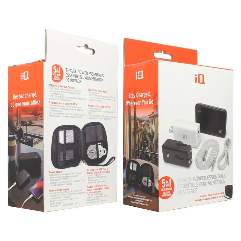 IQ Travel power Essentials Bundle