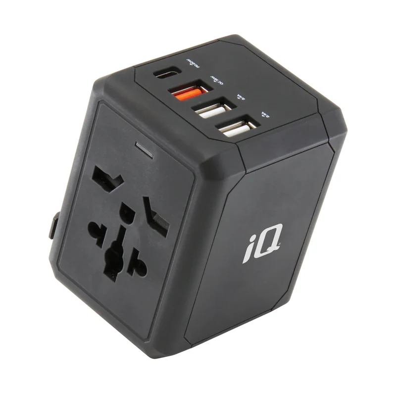IQ Universal Travel Adapter with USB