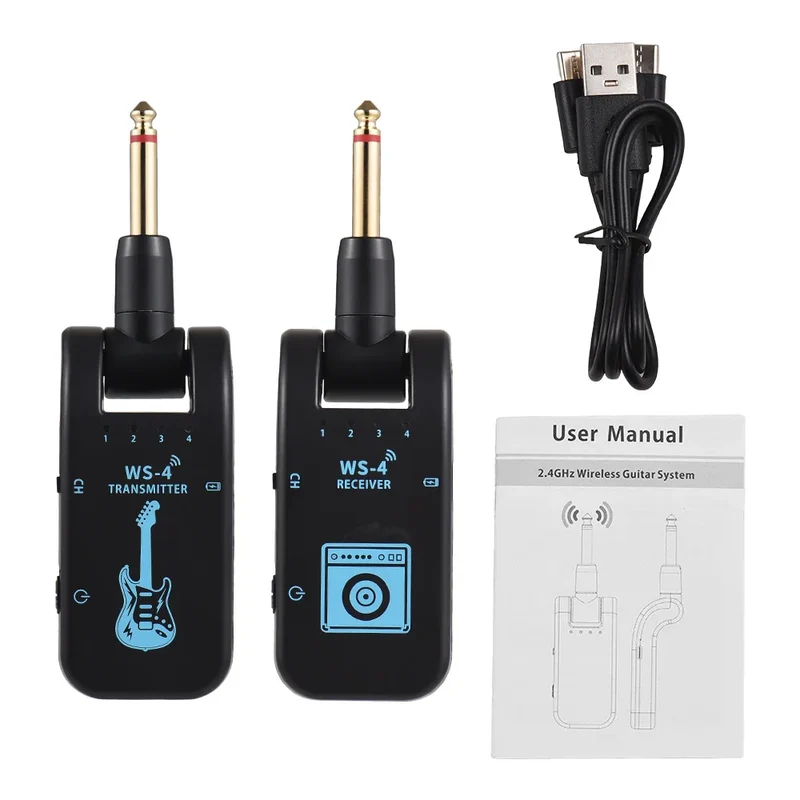 KZM WS-4 | 2.4GHz Professional Wireless Audio System for Instruments