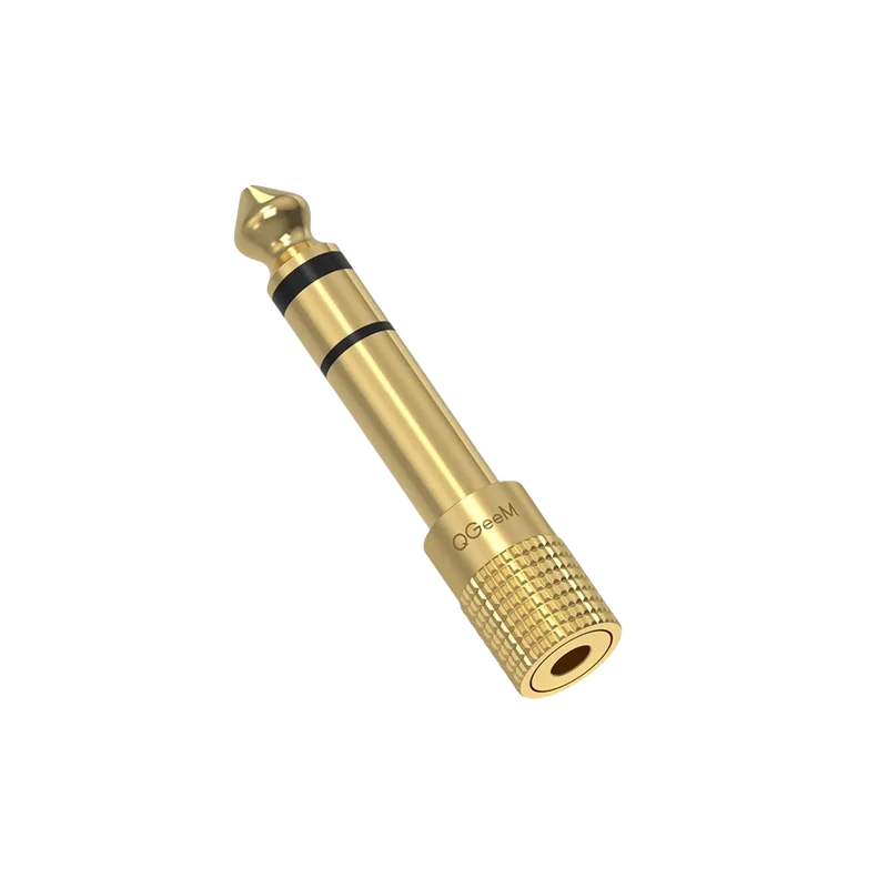 QGeeM 6.35mm to 3.5mm Earphone Audio Adapter