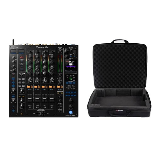 Pioneer DJ DJM-A9 4-Channel Digital Pro-DJ Mixer + Odyssey EVA Molded Soft Case