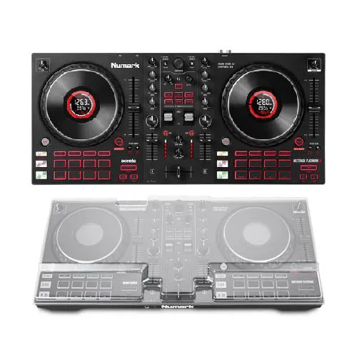 Numark Mixtrack Platinum FX + Dust Cover