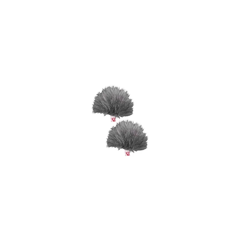 Rycote Grey Ristretto Lavalier Windjammer - pair