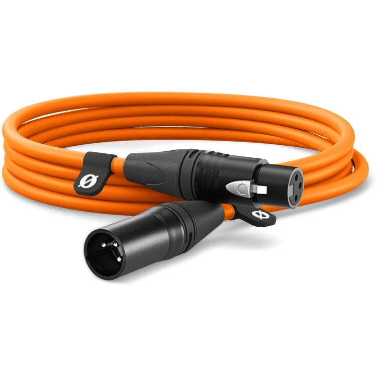 RODE Premium XLR Cable, 3M / 9.8 Feet, Orange