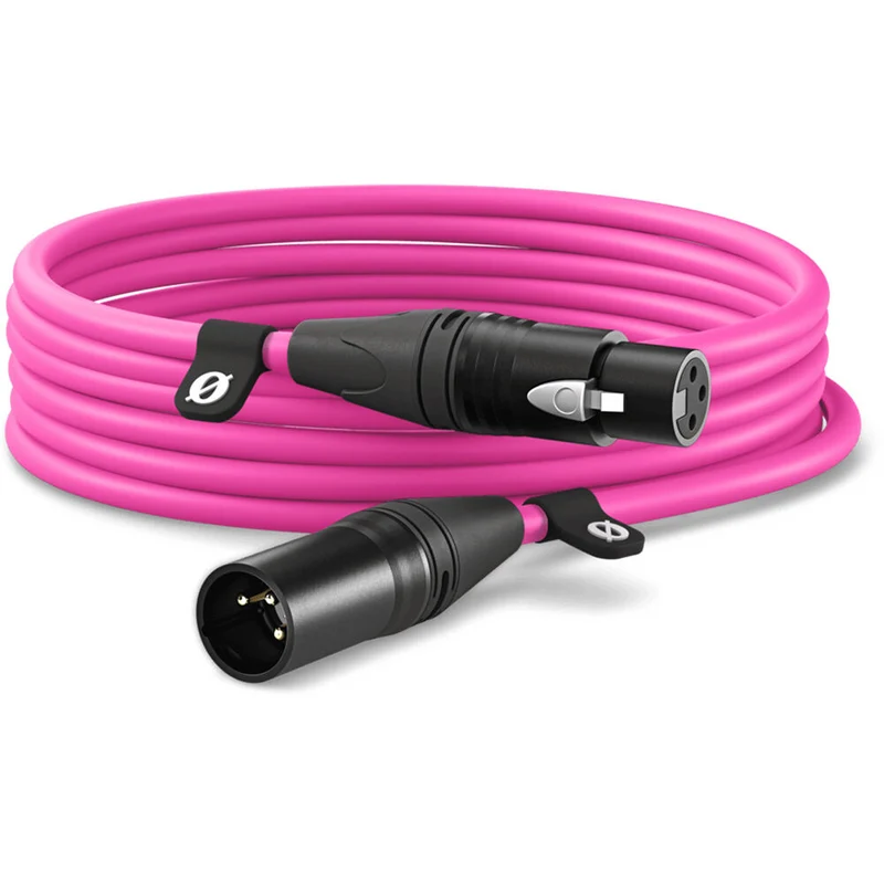 RODE Premium XLR Cable, 6M / 20 Feet, Pink