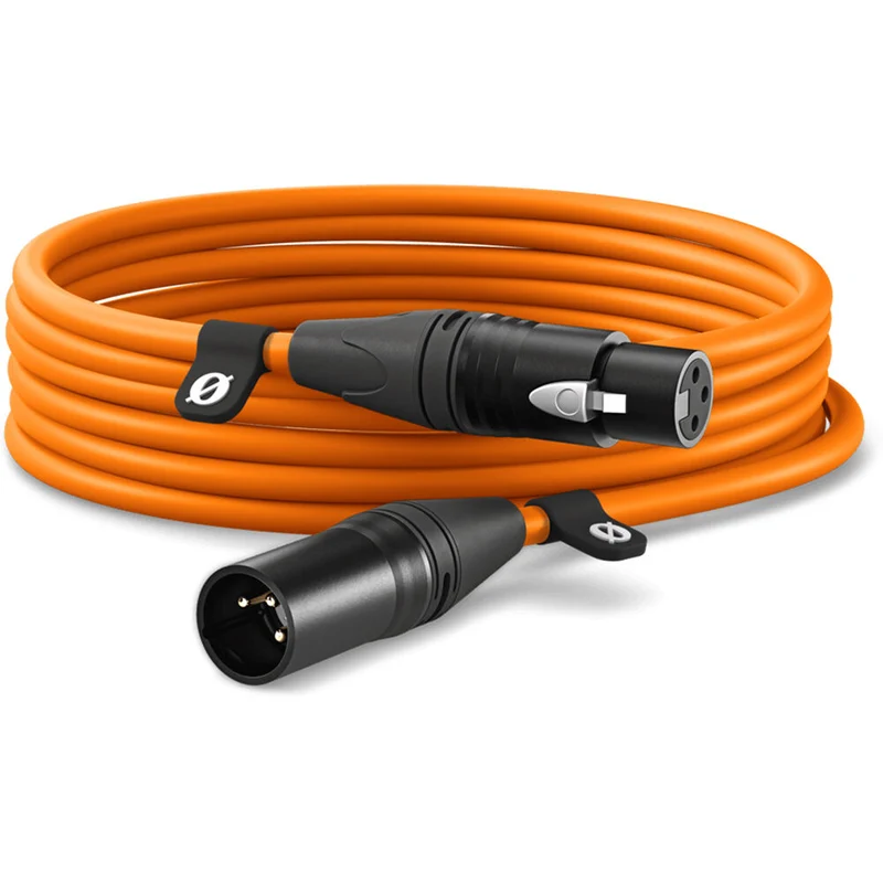 RODE Premium XLR Cable, 6M / 20 Feet, Orange