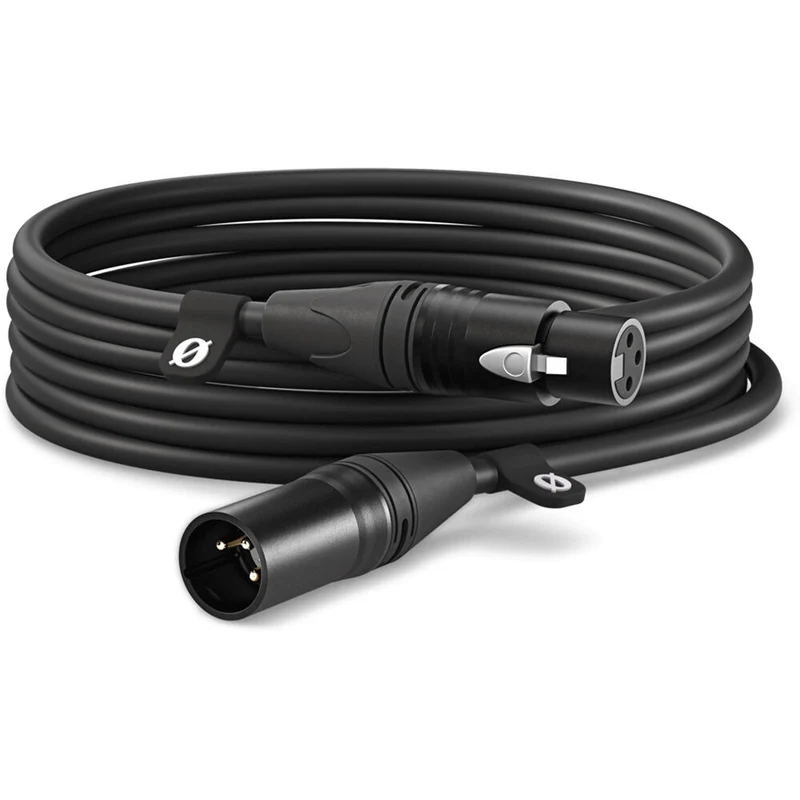 RODE Premium XLR Cable, 6M / 20 Feet, Black