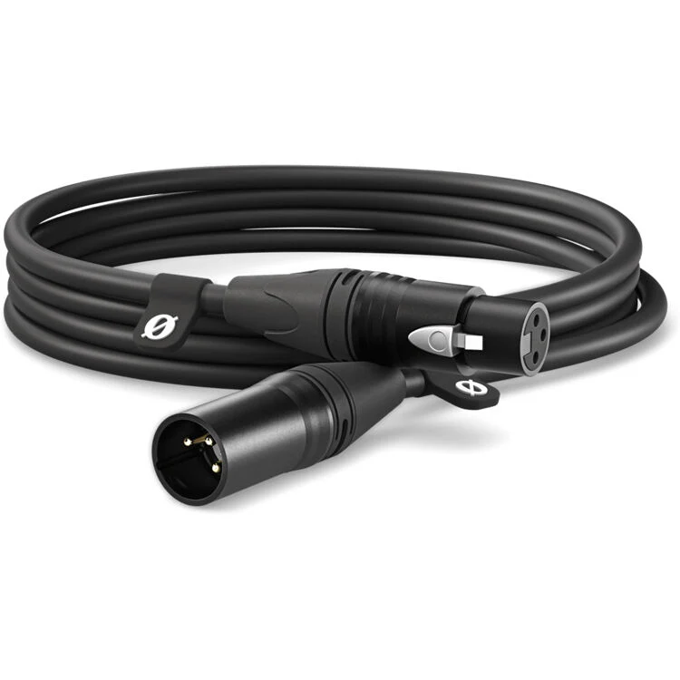 RODE Premium XLR Cable, 3M / 9.8 Feet, Black