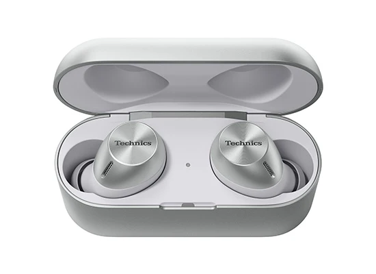 Technics True Wireless Noise Cancelling Earphones with Multipoint Bluetooth - Silver