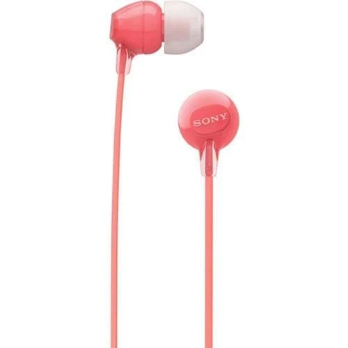 Sony WI-C300 wireless earphones with mic - Red