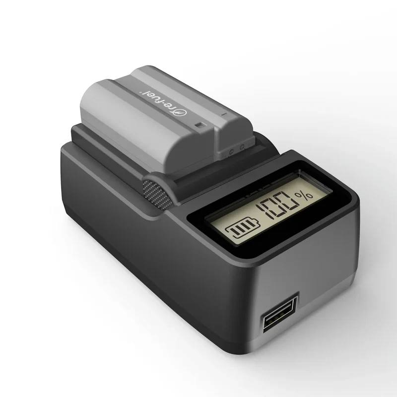 Digipower Re-Fuel Travel Camera Battery Charger for Nikon