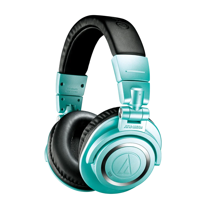 Audio Technica ATH-M50xBT2IB Wireless Over-Ear Headphones - Ice Blue
