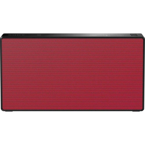 Sony SRSX55 Portable Wireless Speaker w/ NFC and Bluetooth - red