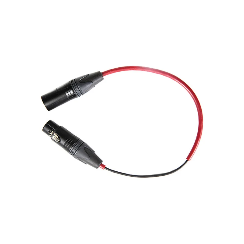 Rycote Cyclone Cable, XLR-3M to XLR-3F, 290mm