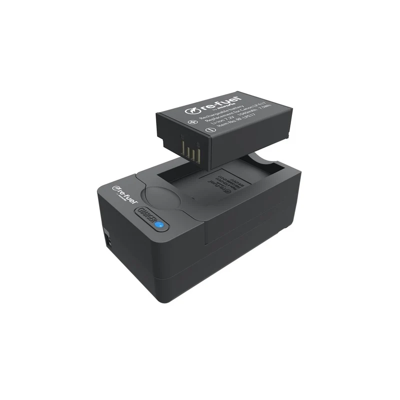 Digipower Re-Fuel Camera Battery & Charger Kit for Canon LP-E17 & EOS DSLR Cameras. Includes Battery & Charger