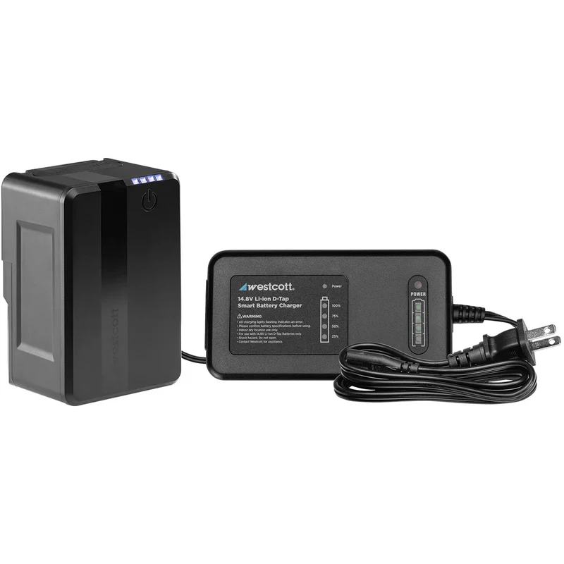Westcott MV95 Mini V-Mount 14.8v Lithium-ion Battery (95Wh) & Charger Kit