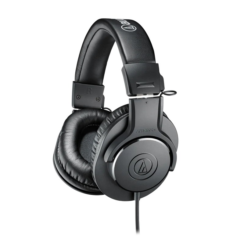 Audio-Technica ATH-M20x Closed-Back Monitor Headphones (Black)