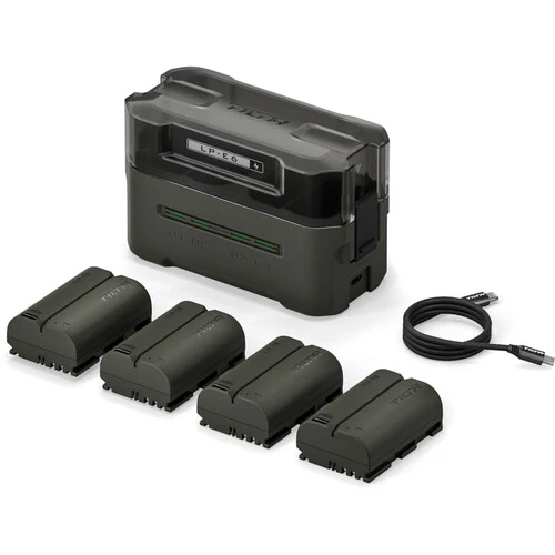 Tilta LP-E6P Kit with 4 Batteries and Charging Station