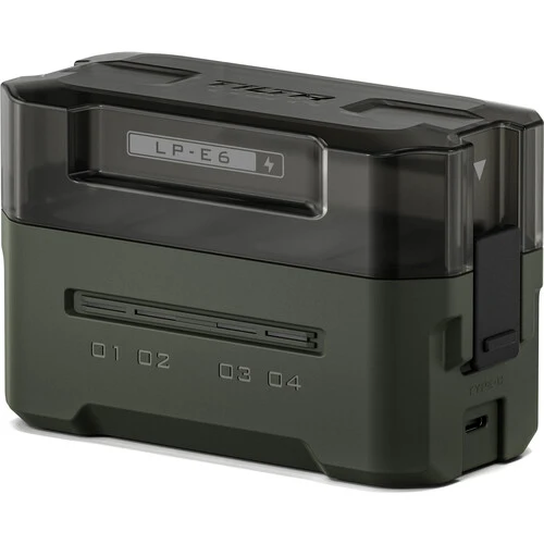 Tilta Portable Charging Station for LP-E6 Batteries