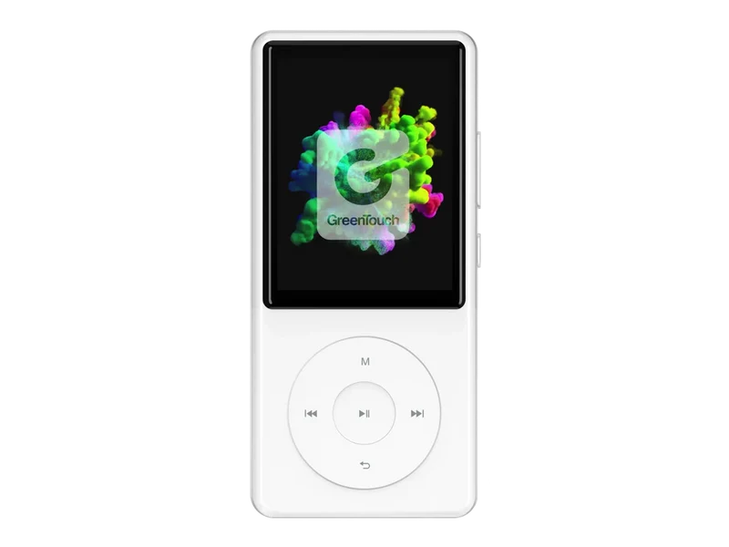 GreenTouch SIX 128GB MP3 Player - No SD Slot (White)